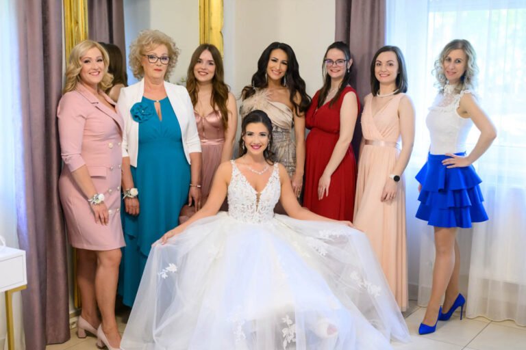 Niki menyasszonyi készülődése egy Debrecen környéki esküvőn